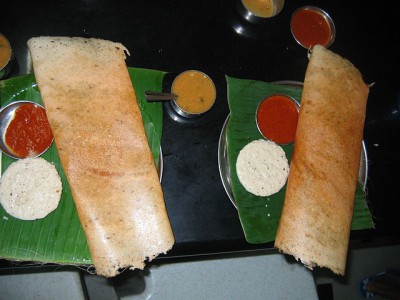 Dosa indisches Essen