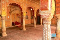 Palast in Bikaner, Rajasthan, Indien