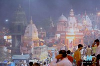 Feierlichkeiten in Varanasi