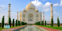 Taj Mahal, Agra, Rajasthan, Indien